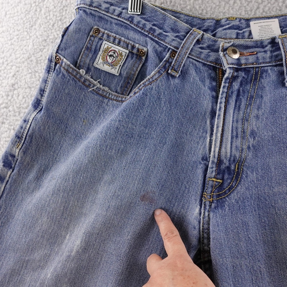 Cinch Mens Jeans White Lable Blue Wash Straight Leg Denim Pants Size 34x32 - Picture 5 of 9